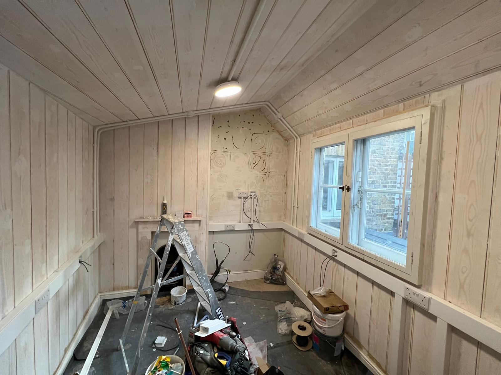 Belgravia clinic refurbishment during works by J&H Spaces
