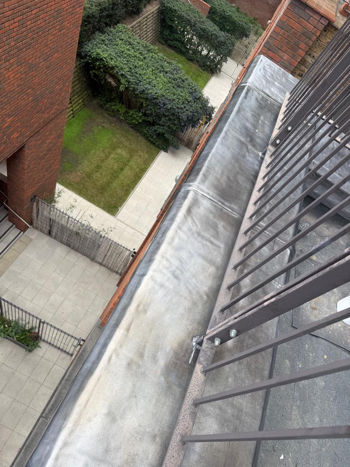 North West London balcony waterproofing and leadwork by J&H Spaces