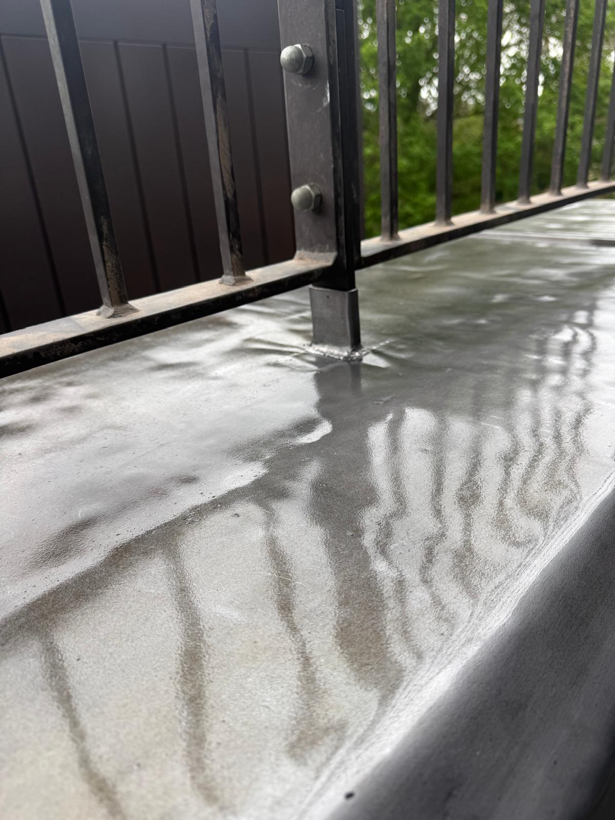 North West London balcony waterproofing and leadwork by J&H Spaces