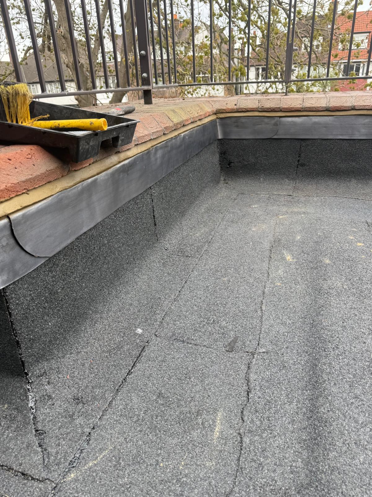 Additional North West London balcony waterproofing after works by J&H Spaces