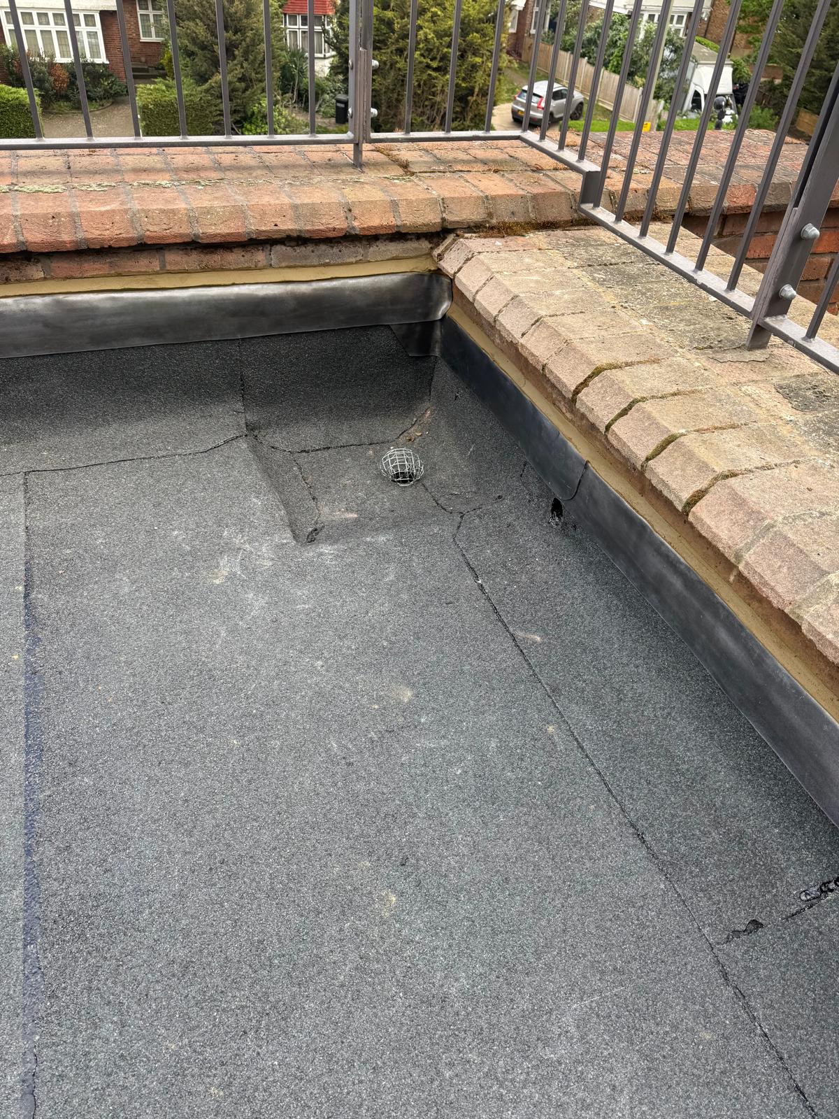 Second additional North West London balcony after waterproofing works by J&H Spaces