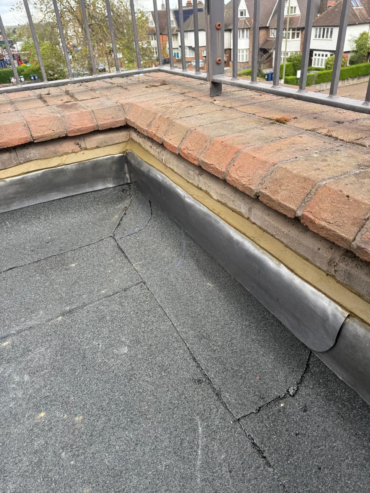 Second additional North West London balcony after waterproofing works by J&H Spaces