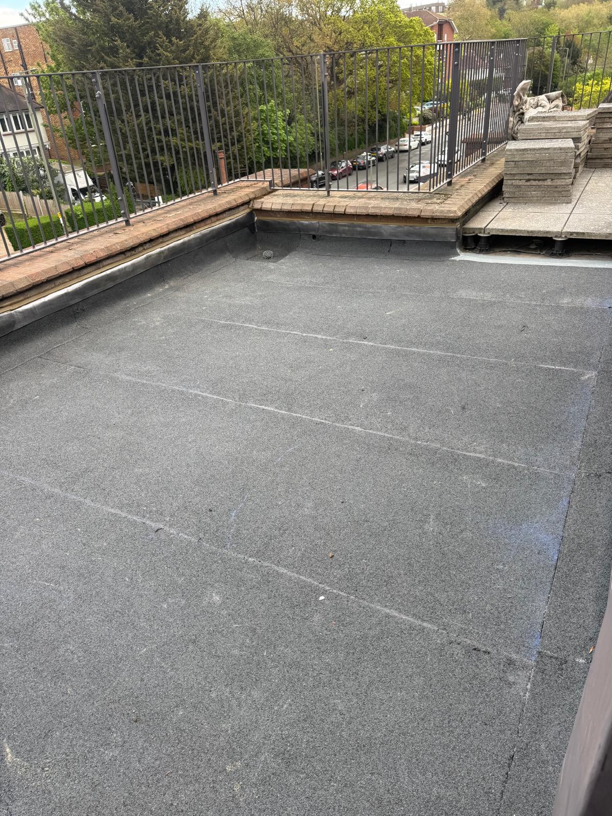 Second additional North West London balcony after waterproofing works by J&H Spaces