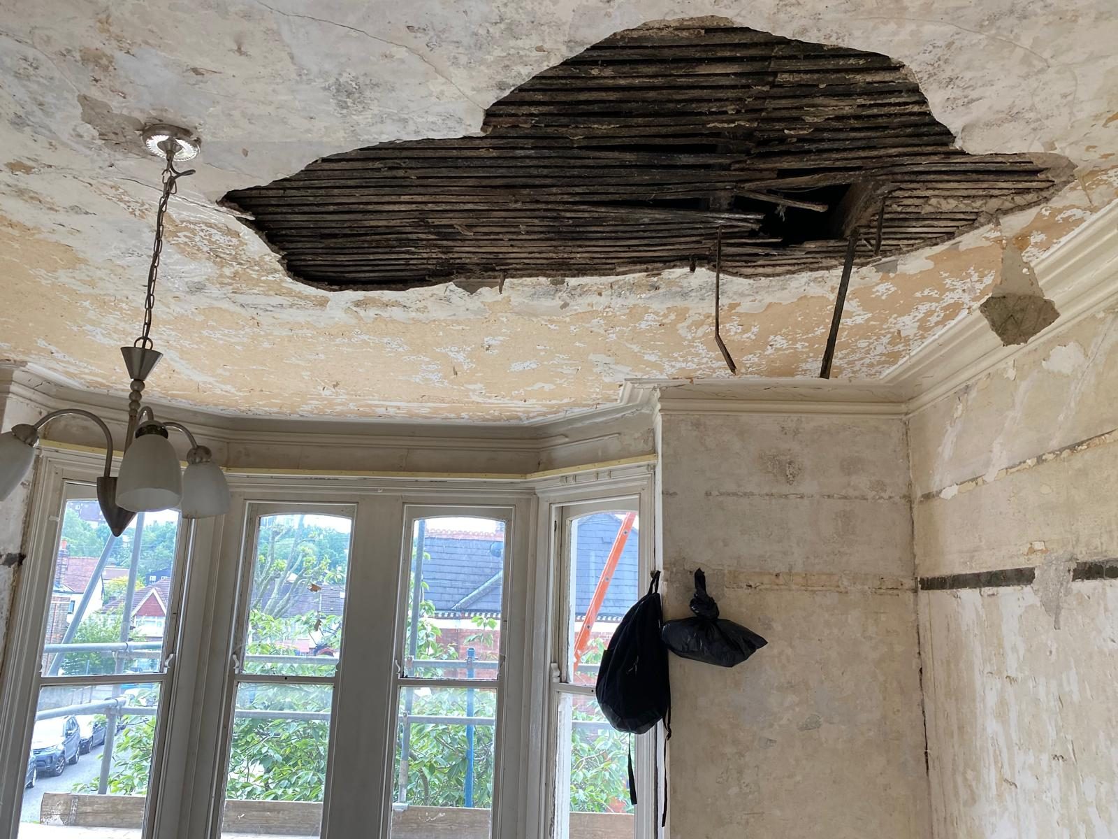 South London renovation work in progress by J&H Spaces