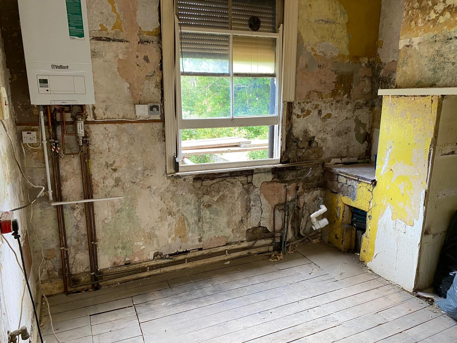 South London renovation work in progress by J&H Spaces