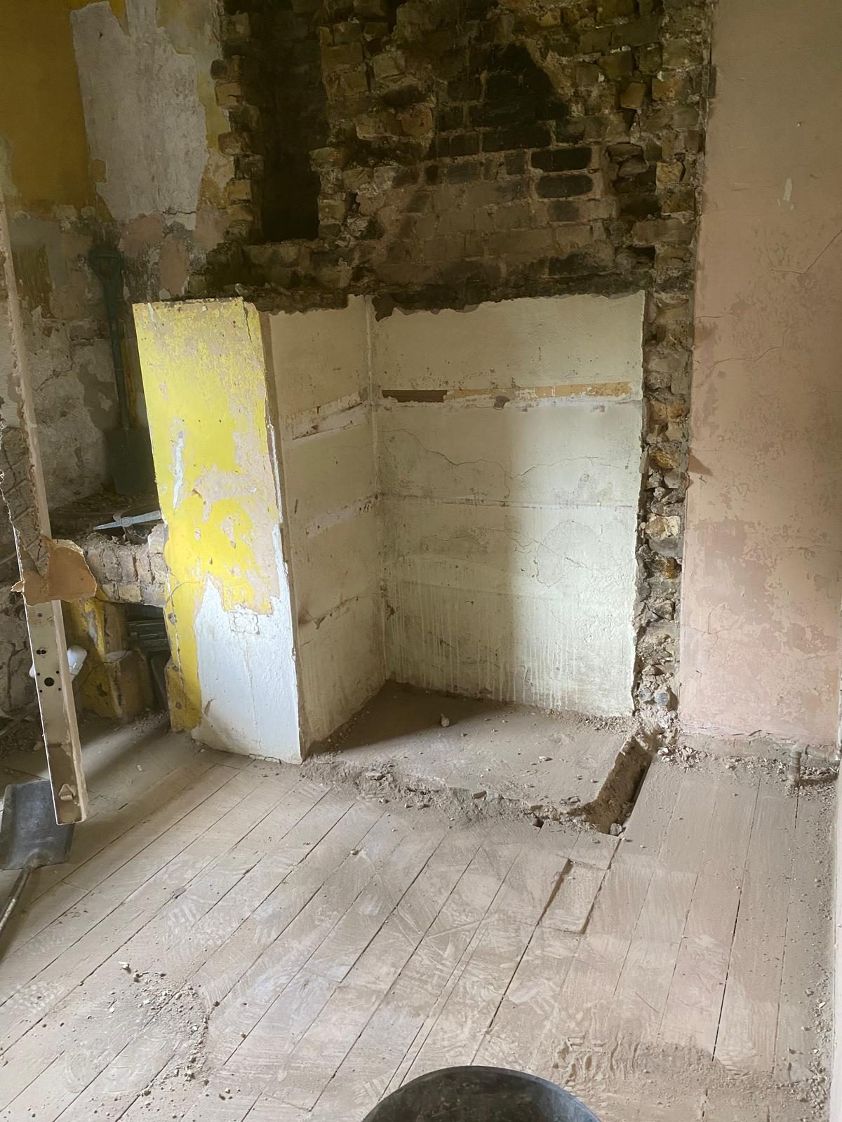 South London renovation work in progress by J&H Spaces