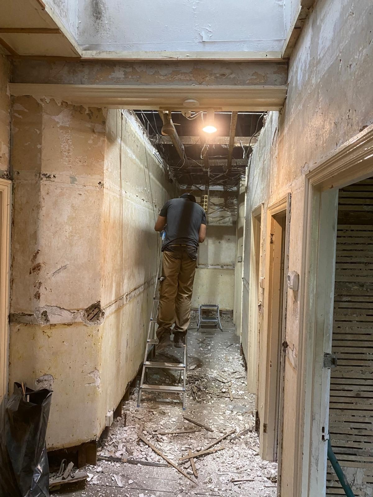 South London renovation work in progress by J&H Spaces