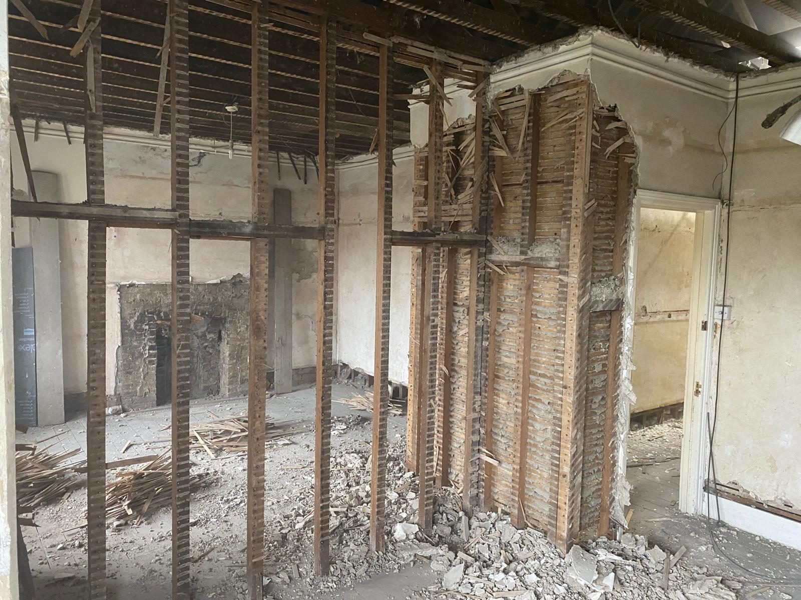 South London renovation work in progress by J&H Spaces