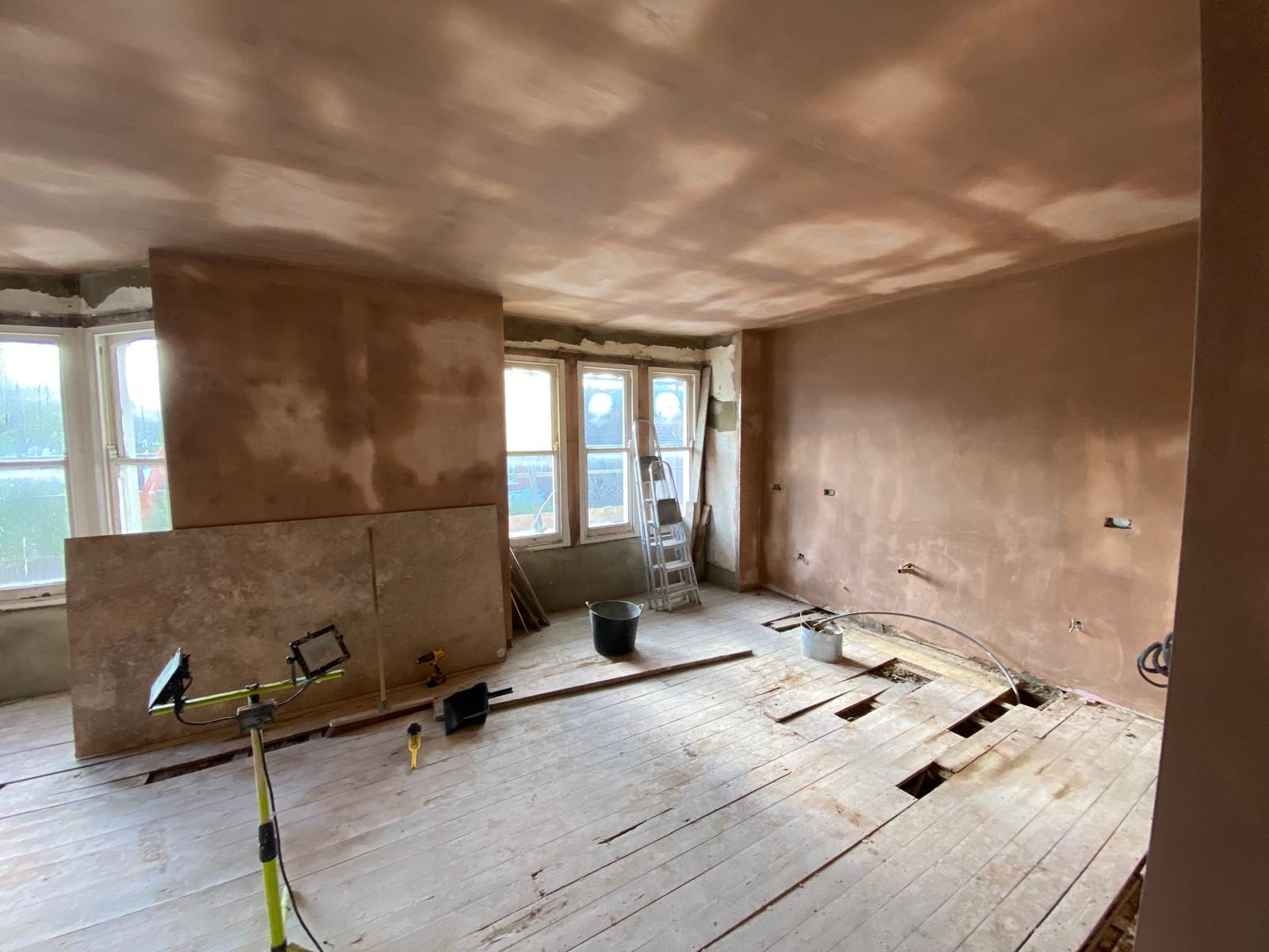 South London renovation work in progress by J&H Spaces
