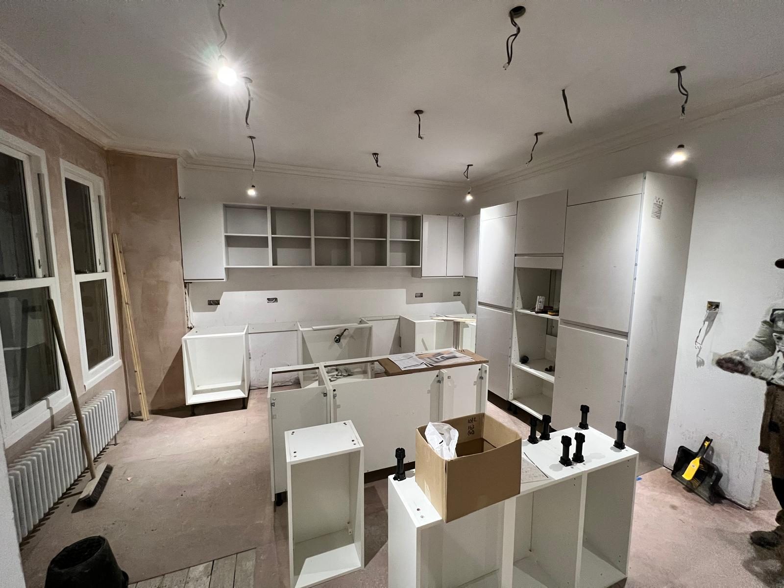 South London renovation work in progress by J&H Spaces